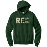 Recycle Recall Rethink Champion Hoodie Sweatshirt