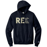 Recycle Recall Rethink Champion Hoodie Sweatshirt