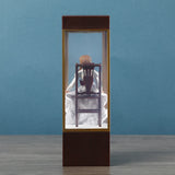 Annabelle Haunted Doll Figure with Display Case – Spooky Superstition Collectible Toy