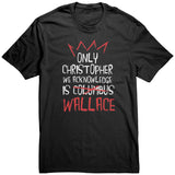 The Only Christopher We Acknowledge Is Wallace Shirt