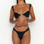 Triangle Push Up Balconette Bikini