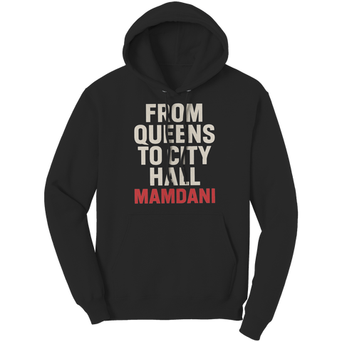 Zohran_Mamdani_From_Queens_to_City_Ha_Black_Front_Mockup.png