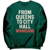 Zohran_Mamdani_From_Queens_to_City_Ha_Dark_Green_Mockup.png