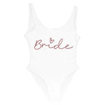 Team Bride One-Piece Bridal Swimwear