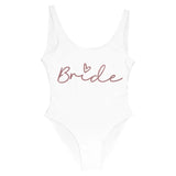 Team Bride One-Piece Bridal Swimwear