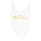 Team Bride One-Piece Bridal Swimwear