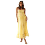 Milk Maid Spaghetti Strap Maxi Dress