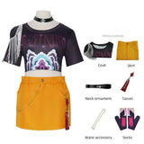 Rumi Mira Zoey Cosplay Outfits Pop Singers Role Play Halloween Suit Performance Costume Uniform