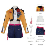 Rumi Mira Zoey Cosplay Outfits Pop Singers Role Play Halloween Suit Performance Costume Uniform