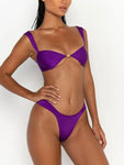 Triangle Push Up Balconette Bikini