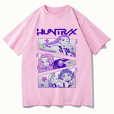 Unisex K-Pop “Huntrix” T-Shirt Summer Graphic Streetwear Anime Tee