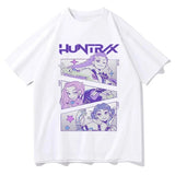 Unisex K-Pop “Huntrix” T-Shirt Summer Graphic Streetwear Anime Tee
