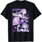 Unisex K-Pop “Huntrix” Graphic T-Shirt – Anime Streetwear Short Sleeve Tee