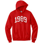 1989 Champion Hoodie Sweatshirt