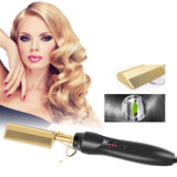 Straightener Electric Comb Hair