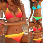 Brazilian Gradient Color Bikini