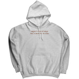 August Slipped Away Sweatshirt Hoodie into a moment in a time
