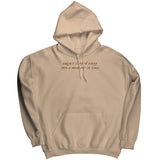 August Slipped Away Sweatshirt Hoodie into a moment in a time