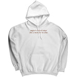 August Slipped Away Sweatshirt Hoodie into a moment in a time