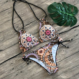 Ethnic Print Bikini