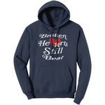 Broken Hearts Still Beat Hoodie Sweatshirt