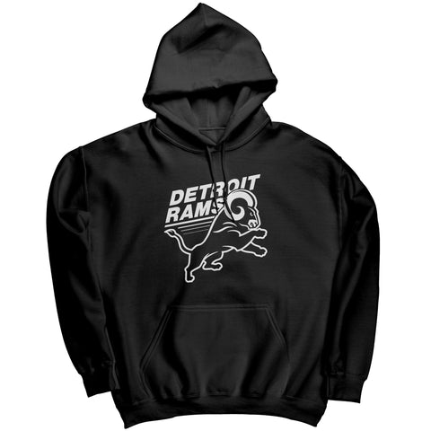 Detroit Rams Hoodie Sweatshirt