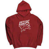 Detroit Rams Hoodie Sweatshirt