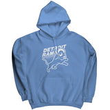 Detroit Rams Hoodie Sweatshirt