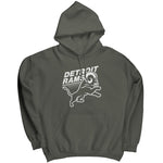 Detroit Rams Hoodie Sweatshirt