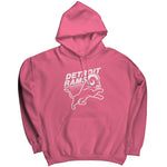 Detroit Rams Hoodie Sweatshirt