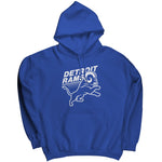 Detroit Rams Hoodie Sweatshirt