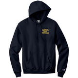 Girls Are Drugs Champion Hoodie Sweatshirt Navy Double Print