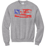Guns And 69 Champion Sweatshirt