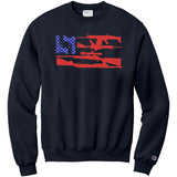 Guns And 69 Champion Sweatshirt
