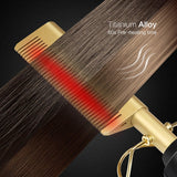 Straightener Electric Comb Hair