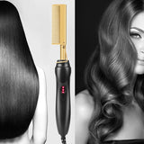 Straightener Electric Comb Hair