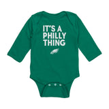 It's A Philly Thing Long Sleeve Kids Baby Bodysuit