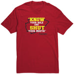 Know Your Role And Shut Your Mouth Shirt