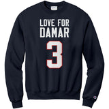 Love For 3 Damar Champion Sweatshirt