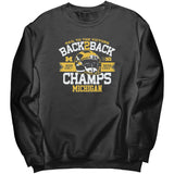 Michigan Big 10 Championship Back-To-Back Sweatshirt