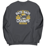 Michigan Big 10 Championship Back-To-Back Sweatshirt
