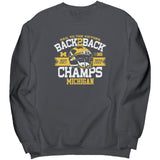 Michigan Big 10 Championship Back-To-Back Sweatshirt