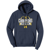 Michigan Big 10 Championship Hoodie Sweatshirt