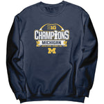 Michigan Big 10 Championship Sweatshirt