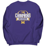 Michigan Big 10 Championship Sweatshirt