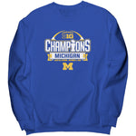 Michigan Big 10 Championship Sweatshirt