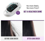 Portable Electric Ionic Hair Brush