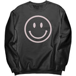 Pink Smiley Face Sweatshirt