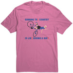 Running The Country Is Like Riding A Bike T Shirt