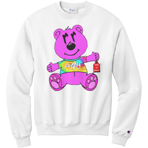 Sorry In Advance Bear Champion Sweatshirt